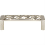 Atlas Homewares 310-PN Lattice Pull 3" Center to Center Polished Nickel