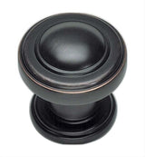 Atlas Homewares 313-BL Bronte Knob 1-1/8" Matte Black