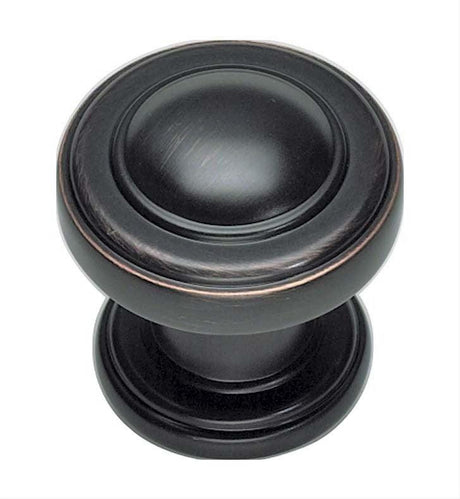 Atlas Homewares 313-BL Bronte Knob 1-1/8" Matte Black