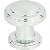 Atlas Homewares 313-CH Bronte Knob 1-1/8" Polished Chrome