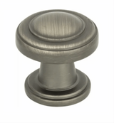 Atlas Homewares 313-WB Bronte Knob 1-1/8" Warm Brass