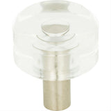 Atlas Homewares 3146-BRN Optimism Round Knob 1-3/16" Brushed Nickel