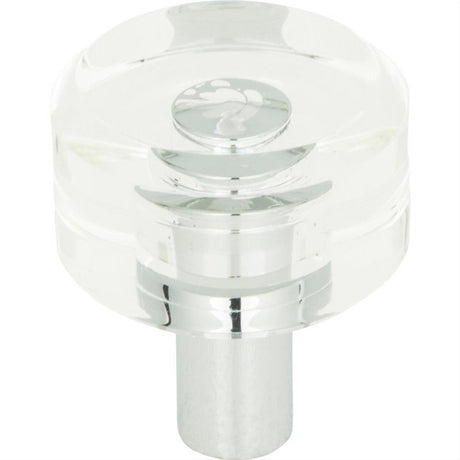Atlas Homewares 3146-CH Optimism Round Knob 1-3/16" Polished Chrome