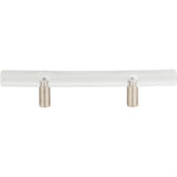 Atlas Homewares 3147-BRN Optimism Rail Pull 3" Center to Center Brushed Nickel
