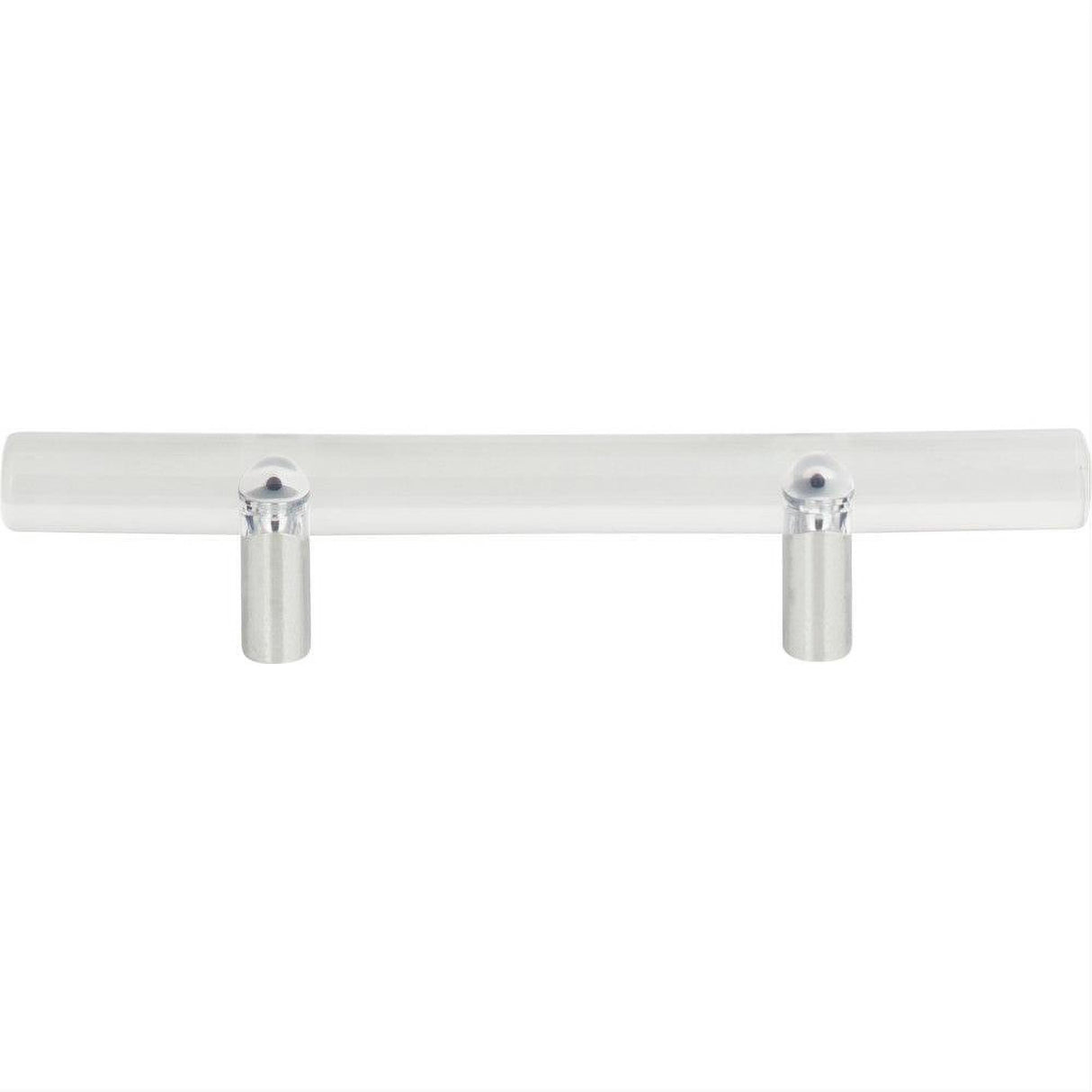 Atlas Homewares 3147-CH Optimism Rail Pull 3" Center to Center Polished Chrome