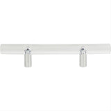 Atlas Homewares 3147-CH Optimism Rail Pull 3" Center to Center Polished Chrome