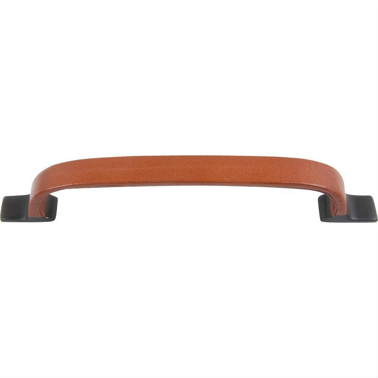 Atlas Homewares 3179-O Hamptons Saddle Leather Pull 6-5/16" Center to Center Aged Bronze