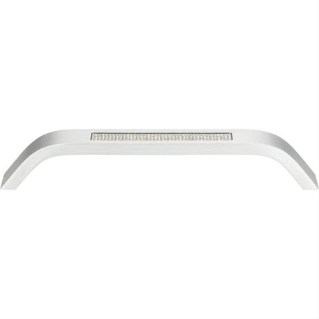 Atlas Homewares 3198-MC Crystal Inset Pull 6-5/16" Center to Center Matte Chrome