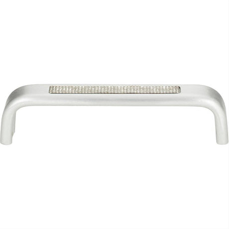 Atlas Homewares 3199-MC Crystal Inset Arch Pull 5-1/16" Center to Center Matte Chrome