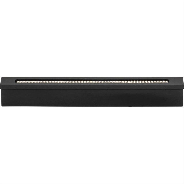 Atlas Homewares 3201-BL Crystal Bar Inset Thin Pull 3-3/4" Center to Center Matte Black