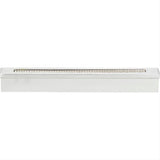Atlas Homewares 3201-MC Crystal Bar Inset Thin Pull 3-3/4" Center to Center Matte Chrome