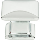 Atlas Homewares 322-CH Alcott Square Knob 1-1/4" Polished Chrome