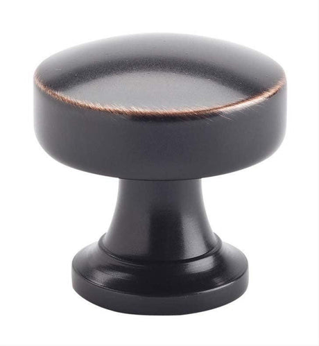 Atlas Homewares 325-BL Browning Round Knob 1-1/4" Matte Black