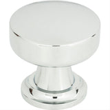 Atlas Homewares 325-CH Browning Round Knob 1-1/4" Polished Chrome