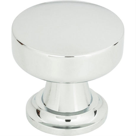 Atlas Homewares 325-CH Browning Round Knob 1-1/4" Polished Chrome
