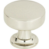 Atlas Homewares 325-PN Browning Round Knob 1-1/4" Polished Nickel
