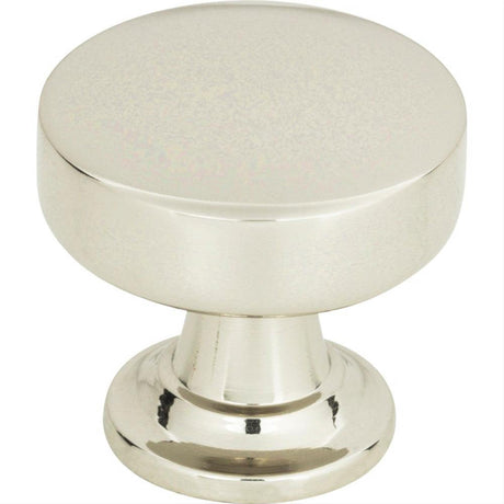 Atlas Homewares 325-PN Browning Round Knob 1-1/4" Polished Nickel