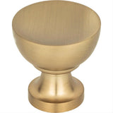 Atlas Homewares 328-CM Shelley Round Knob 1-1/4" Champagne