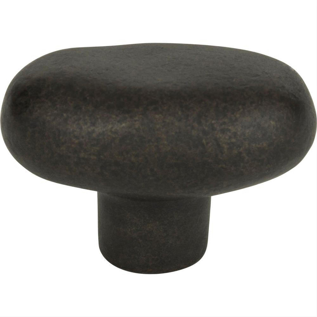 Atlas Homewares 332-ORB Distressed Oval Knob 1-11/16" Oil Rubbed Bronze