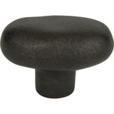 Atlas Homewares 332-ORB Distressed Oval Knob 1-11/16" Oil Rubbed Bronze
