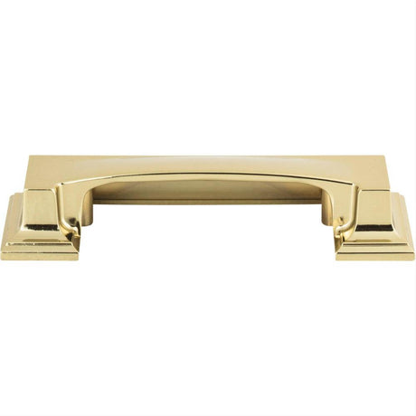 Atlas Homewares 339-FG Sutton Place Cup Pull 3" Center to Center French Gold