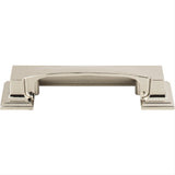 Atlas Homewares 339-PN Sutton Place Cup Pull 3" Center to Center Polished Nickel