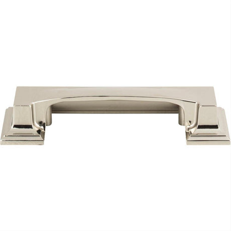 Atlas Homewares 339-PN Sutton Place Cup Pull 3" Center to Center Polished Nickel