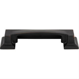 Atlas Homewares 339-VB Sutton Place Cup Pull 3" Center to Center Venetian Bronze