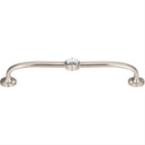 Atlas Homewares 345-BRN Legacy Crystal Bracelet Pull 5-1/16" Center to Center Brushed Nickel