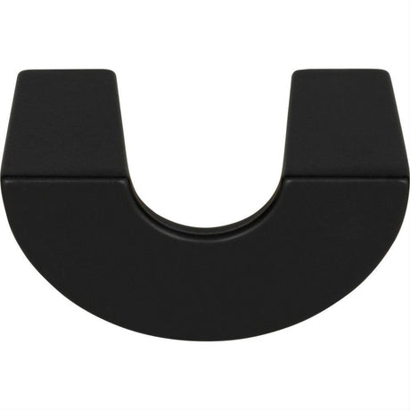 Atlas Homewares 353-BL Roundabout Knob 1-1/4" Center to Center Matte Black