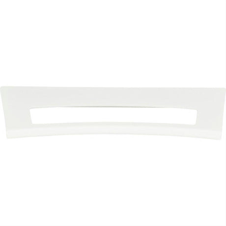 Atlas Homewares 363-WG Mid Century Tab Pull 5-1/16" Center to Center White Gloss