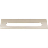 Atlas Homewares 365-BRN Modern Square Edge Tab Pull 5-1/16" Center to Center Brushed Nickel