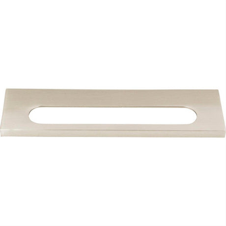 Atlas Homewares 365-BRN Modern Square Edge Tab Pull 5-1/16" Center to Center Brushed Nickel