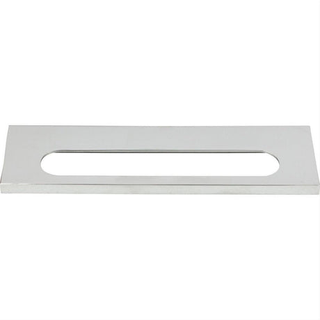 Atlas Homewares 365-CH Modern Square Edge Tab Pull 5-1/16" Center to Center Polished Chrome