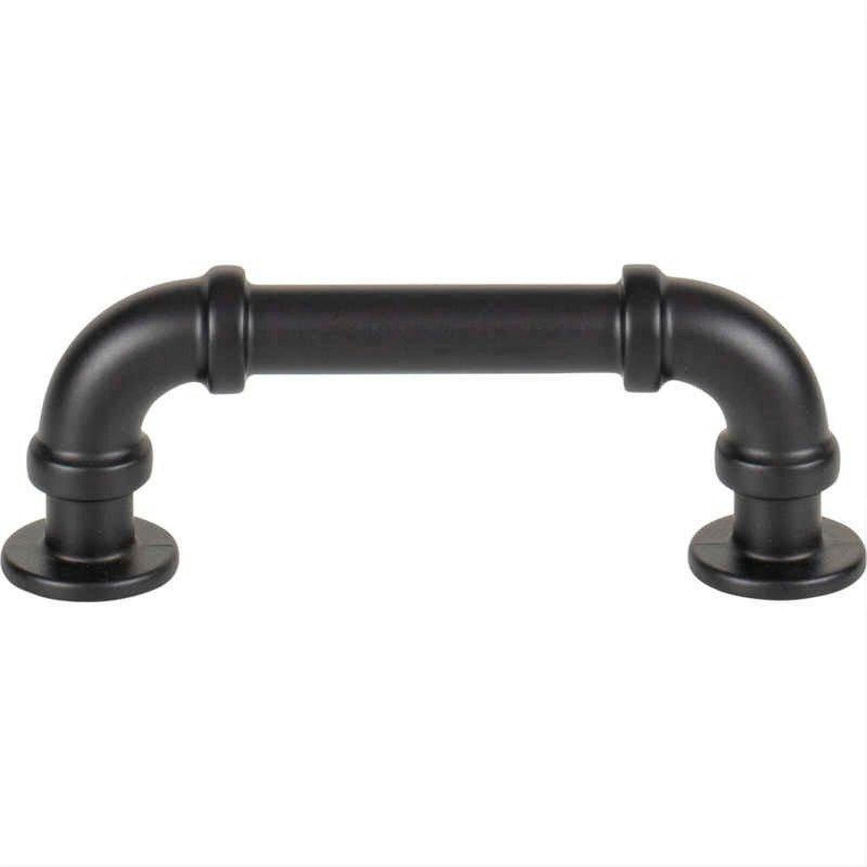 Atlas Homewares 367-BL Steam Punk Pull 3 Inch (c-c) Matte Black