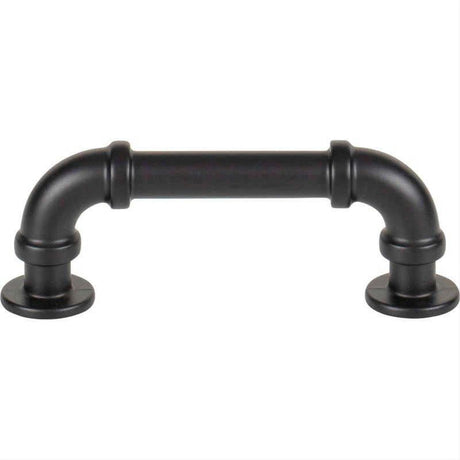 Atlas Homewares 367-BL Steam Punk Pull 3 Inch (c-c) Matte Black