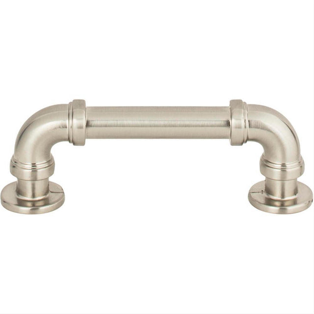 Atlas Homewares 367-BRN Steam Punk Pull 3" Center to Center Brushed Nickel