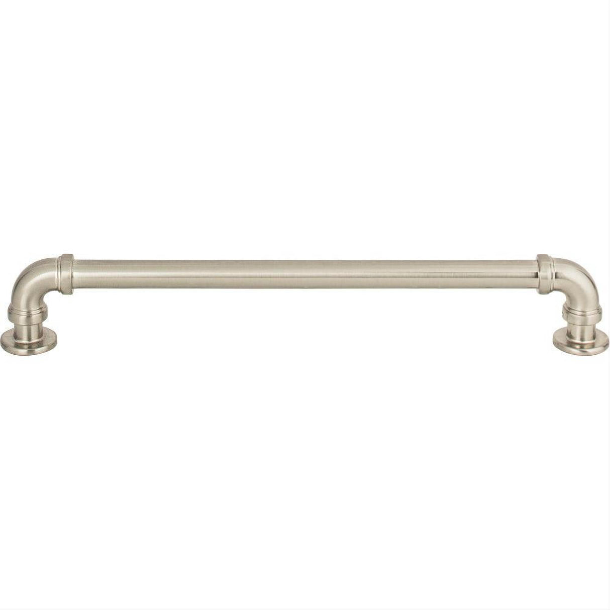 Atlas Homewares 369-BRN Steam Punk Pull 7-9/16" Center to Center Brushed Nickel