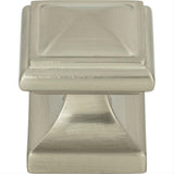 Atlas Homewares 370-BRN Wadsworth Knob 1-1/4" Brushed Nickel