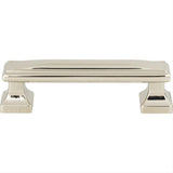 Atlas Homewares 372-PN Wadsworth Pull 3-3/4" Polished Nickel