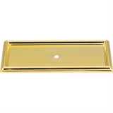 Atlas Homewares 379-PB Campaign Rope Backplate Polished Brass