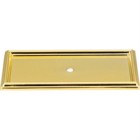Atlas Homewares 379-PB Campaign Rope Backplate Polished Brass