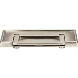 Atlas Homewares 381-BRN Campaign Rope Drop Pull 3" Brushed Nickel