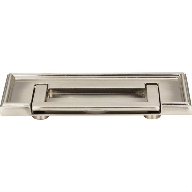 Atlas Homewares 381-BRN Campaign Rope Drop Pull 3" Brushed Nickel