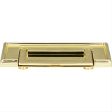 Atlas Homewares 381-PB Campaign Rope Drop Pull 3" Polished Brass