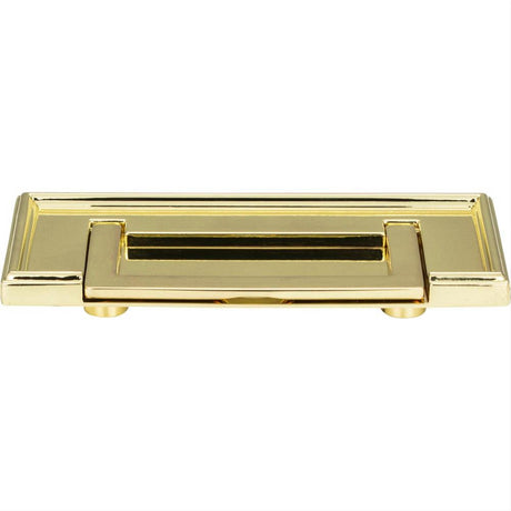 Atlas Homewares 381-PB Campaign Rope Drop Pull 3" Polished Brass