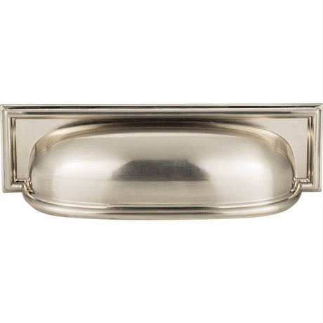 Atlas Homewares 383-BRN Campaign Rope Cup Pull 3-3/4" Brushed Nickel