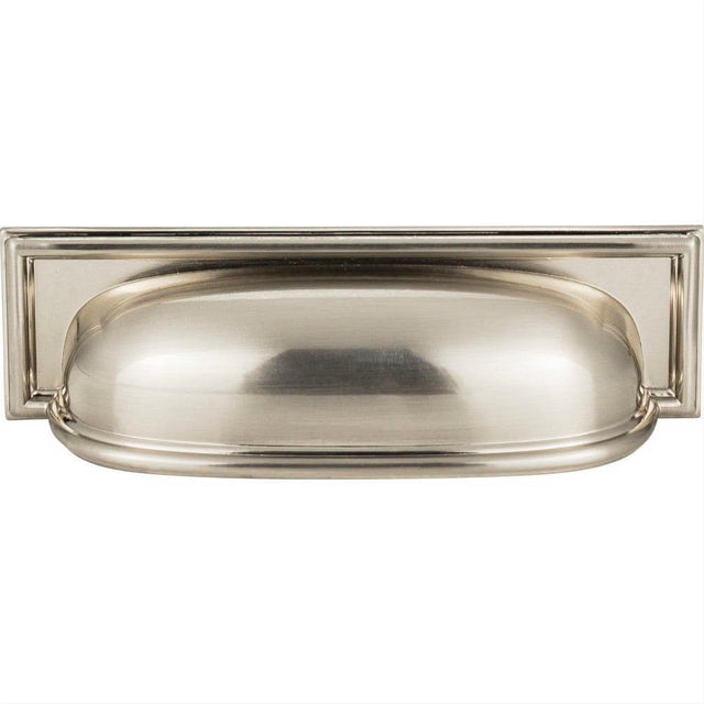 Atlas Homewares 383-BRN Campaign Rope Cup Pull 3-3/4" Brushed Nickel