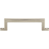 Atlas Homewares 385-BRN Campaign Bar Pull 3-3/4" Brushed Nickel