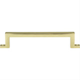 Atlas Homewares 386-PB Campaign Bar Pull 5-1/16" Polished Brass